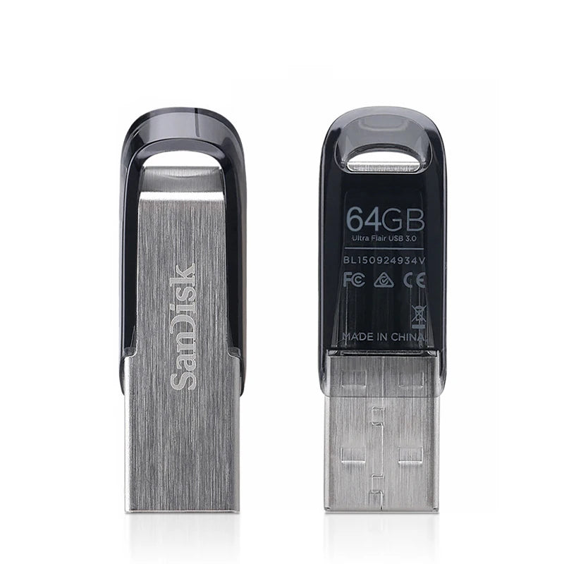 SanDisk CZ73 USB Flash Drive 256GB 128GB 64GB 32GB USB 3.0 Metal Encryption Pen Drive Memory Stick Ultra Flair USB3.0 U Disk
