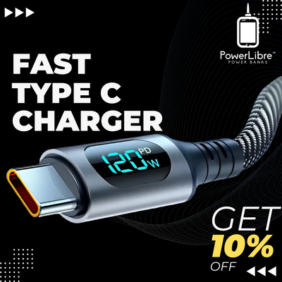 PowerLibre™ Fast type c charger that is usb c charger - main image.